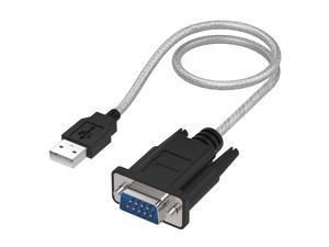 Sabrent USB to RS-232 DB9 Serial 9 pin Adapter Prolific PL2303 (SBT-USC1K)