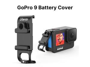 ULANZI G9-6 Battery Side Door for GoPro Hero 9 Black Metal Battery Lid Type-C Charging Port Cold-shoe Mount 1/4 Screw for Gopro9