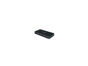 VisionTek USB C Portable Dock - for Notebook/Desktop PC - 100 W - USB Type C - 5 x USB Ports - 2 x USB 3.0 - HDMI - VGA - DisplayPort - Wired