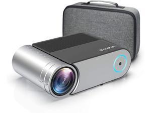 Mini Projector, Vamvo L4200 Portable Video Projector, Full HD 1080P 200” Display Supported; Outdoor Movie Projector 3800 Lux with 50,000 Hrs, Compatible with Fire TV Stick, PS4, HDMI, VGA, AV and USB Mini Projector, Vamvo L4200 Portable Video Projector, Full HD 1080P 200” Display Supported; Outdoor Movie Projector 3800 Lux with 50,000 Hrs, Compatible with Fire TV Stick, PS4, HDMI, VGA, AV and USB