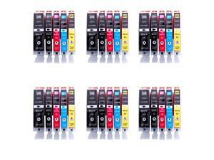 30 Pk PG1-250 BK CL1-251 BK C M Y Ink Set For PIXMA ip7220 MG5420 MX722 30 Pk PG1-250 BK CL1-251 BK C M Y Ink Set For PIXMA ip7220 MG5420 MX722