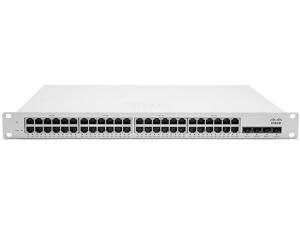 Cisco Meraki MS220-48FP-HW Cloud-Managed L2 48 Port Gigabit 740W PoE Switch & 1 Yr License Cisco Meraki MS220-48FP-HW Cloud-Managed L2 48 Port Gigabit 740W PoE Switch & 1 Yr License