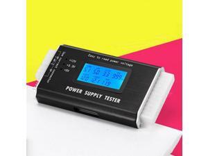 Power Supply Tester Digital 20/24 Pin Computer Check Display LCD Measuring PC LCD Power Supply Tester Power Supply Tester Digital 20/24 Pin Computer Check Display LCD Measuring PC LCD Power Supply Tester