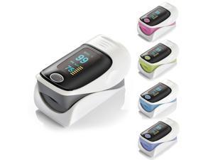 Digital OLED Fingertip Pulse Oximeter RZ001 SPO2 Pulse Rate Oxygen Monitor Blood Pressure Monitors(Gray)