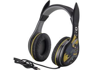 eKids Batman Kids Headphones, Adjustable Headband, Stereo Sound, 3.5Mm Jack, Wired Headphones for Kids, Tangle-Free, Volume Control, Childrens Headphones Over Ear for School Home, Travel eKids Batman Kids Headphones, Adjustable Headband, Stereo Sound, 3.5Mm Jack, Wired Headphones for Kids, Tangle-Free, Volume Control, Childrens Headphones Over Ear for School Home, Travel