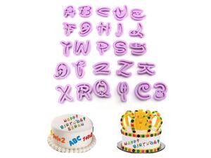 26PCS Plastic Alphabet Cookie Cutter Letter Biscuit Fondant Mold Cake Decorating Tool 26PCS Plastic Alphabet Cookie Cutter Letter Biscuit Fondant Mold Cake Decorating Tool