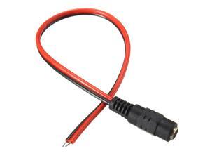 10PCS LUSTREON DC12V Female Power Supply Jack Connector Cable Plug Cord Wire 5.5mm x 2.1mm 10PCS LUSTREON DC12V Female Power Supply Jack Connector Cable Plug Cord Wire 5.5mm x 2.1mm