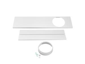 2PCS 67-120cm Window Kit Plate w/6'' Round Adapter For Air Conditioner US 