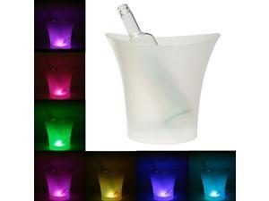 ICE Bucket Beer Beverage Cooler 7 Colours LED Party Bar Gift Shine Glowing 5L 