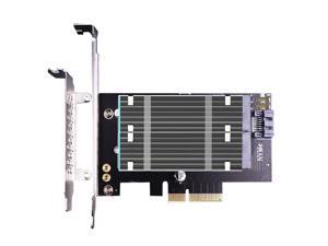 GLOTRENDS 2 in 1 M.2 PCIE NVMe 4.0/3.0 Adapter with M.2 Heatsink for M.2 PCIE NVMe SSD and M.2 NGFF SATA SSD (PA12-HS) GLOTRENDS 2 in 1 M.2 PCIE NVMe 4.0/3.0 Adapter with M.2 Heatsink for M.2 PCIE NVMe SSD and M.2 NGFF SATA SSD (PA12-HS)