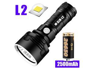 Super Powerful LED Flashlight L2 / XHP50 Tactical Torch USB Rechargeable Waterproof Lamp Ultra Bright Lantern Camping Outdoor High Brightness