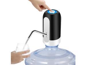 Portable Electric Auto Water Pump Dispenser Gallon Bottle Button Switch Drinking USB Charging Wireless Drinking Water Pump Dispenser 5 Gallon Bottle for Camping Outdoor Home Office Portable Electric Auto Water Pump Dispenser Gallon Bottle Button Switch Drinking USB Charging Wireless Drinking Water Pump Dispenser 5 Gallon Bottle for Camping Outdoor Home Office