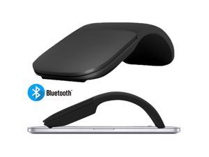 Silent Bluetooth 40 Mouse Wireless Arc Touch Roller Mice Ultra Thin Laser Computer Gaming Foldable Mause For Microsoft PC