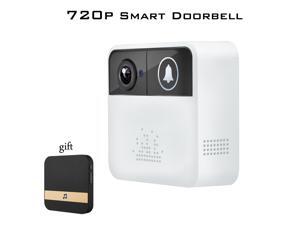 720P Wireless Wi-Fi Smart Doorbell HD Camera Two-way Audio Low Power Consumption Ring Chime Phone View 720P Wireless Wi-Fi Smart Doorbell HD Camera Two-way Audio Low Power Consumption Ring Chime Phone View
