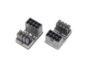 8pin Graphics Card Power Connector (180° Turning),Computer Cables Graphics Card Power Supply Connector 8PIN Adapter 180° Turning(2 PACK ) 8pin Graphics Card Power Connector (180° Turning),Computer Cables Graphics Card Power Supply Connector 8PIN Adapter 180° Turning(2 PACK )
