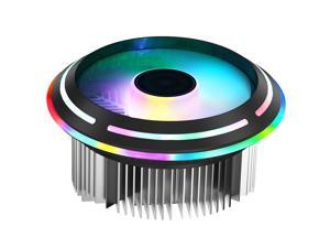 PWM RGB CPU Cooler Radiator 120mm 12V 4Pin LED Color UFO Desktop PC CPU Fan Down-flow Quiet Heatsink for Intel 775 1155 1156 AMD AM4 AM3 CPU Slot PWM RGB CPU Cooler Radiator 120mm 12V 4Pin LED Color UFO Desktop PC CPU Fan Down-flow Quiet Heatsink for Intel 775 1155 1156 AMD AM4 AM3 CPU Slot