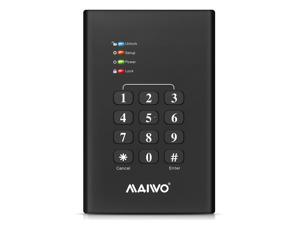 HDD SSD Case 2.5 inch SATA III II to USB 3.0 AES256 Password Encryption External Hard Drive Enclosure with 4 Status Light HDD SSD Case 2.5 inch SATA III II to USB 3.0 AES256 Password Encryption External Hard Drive Enclosure with 4 Status Light