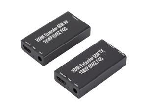 1080P HDMI Extender 60 Meters HDMI LAN Ethernet Extender Signal Amplifier HDMI Over RJ45 CAT5e CAT6 Single Network Cable 60 Meters 1080P HDMI Extender 60 Meters HDMI LAN Ethernet Extender Signal Amplifier HDMI Over RJ45 CAT5e CAT6 Single Network Cable 60 Meters