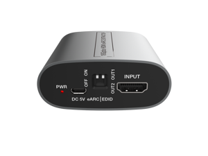 HDMI eARC Audio Extractor ARC eARC Loop & Audio Extractor HDMI 2.0 4K2K@60Hz 18Gbps Video Bandwidth EDID Management Splitters for Amplifier Soundbar Speaker HDTV