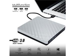 External DVD Drive Portable USB 3.0 CD/DVD +/-RW VCD ROM Burner for Laptop Desktop Computer Optical Drives Computer Components External DVD Drive Portable USB 3.0 CD/DVD +/-RW VCD ROM Burner for Laptop Desktop Computer Optical Drives Computer Components