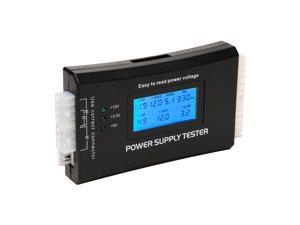 Quick test Digital LCD Power Bank Supply Tester Computer 20/24 Pin Power Supply Tester Support 4/8/24/ATX 20 Pin Interface