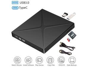 Transcend 8x External Slim Portable Dvd Writer Usb Ts8xdvds K Black Newegg Com