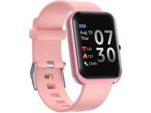 Smartwatch Fitness Tracker with Heart Rate Blood Pressure Blood Oxygen Sleep Monitor Drink Reminder Message Reminder Activity Tracker Smart Watch Pedometer Step Counter for Kids Man Women