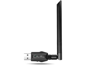 Wifi Dongle, WLAN USB 3.0 Adapter Dual-band 1200 Mbps, for PC/desktop/laptop, Wireless Adapter 5.8G/867Mbps + 2.4G/300Mbps, PC Windows 10/XP/Win7/8/8.1/Linux/Mac OS