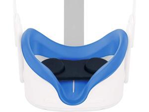 VR Face Silicone Cover for Oculus Quest 2, Sweatproof Silicone Face Pad Mask & Face Cushion for Oculus Quest 2 VR Headset VR Face Silicone Cover for Oculus Quest 2, Sweatproof Silicone Face Pad Mask & Face Cushion for Oculus Quest 2 VR Headset
