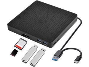 Transcend 8x External Slim Portable Dvd Writer Usb Ts8xdvds K Black Newegg Com