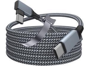 Oculus Quest 2 Link Cable, 16FT / 5M Link Virtual Reality Headset Cable for Oculus Quest 2, USB C to C 3.0 Fast Charging and Data Transmission for Cellphone & PC VR Headset (Gray)