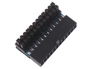ATX 24Pin 90 degree 24 pin to 24pin Power Plug Adapter Mainboard Motherboard Power Connectors Modular for Power Supply Cables ATX 24Pin 90 degree 24 pin to 24pin Power Plug Adapter Mainboard Motherboard Power Connectors Modular for Power Supply Cables
