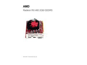 AMD Radeon RX 460 2GB GDDR5 PCI-e 3.0 x16 HDMI, DisplayPort & DVI, HP 910486-002