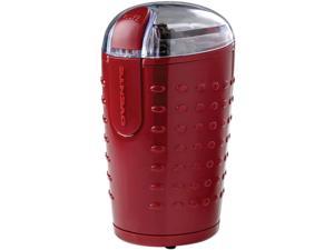 Ovente Electric Small Coffee Grinder 2.5 Ounce Storage, Portable & Compact 150 Watt Fresh Grinding Mill with Stainless Steel Blade for Bean Spices Herb or Tea, Perfect at Home & Kitchen, Maroon CG225M