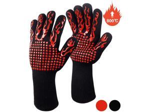 NW 1776 Oven Gloves, Heat Resistant Gloves, Kitchen Gloves, BBQ Gloves, Grilling Gloves, Heat Resistant Oven Gloves, Heat Resistant Up to 800?, Cooking, Baking, Welding NW 1776 Oven Gloves, Heat Resistant Gloves, Kitchen Gloves, BBQ Gloves, Grilling Gloves, Heat Resistant Oven Gloves, Heat Resistant Up to 800?, Cooking, Baking, Welding