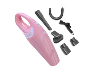 Wireless Vehicle Vacuum Cleaner Usb Charged Handheld Vacuum Cleaner - Pink White Pink Wireless Vehicle Vacuum Cleaner Usb Charged Handheld Vacuum Cleaner - Pink White Pink