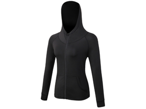 women's athletic zip up hoodie