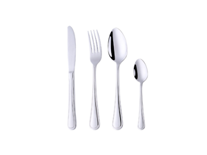 Stainless Steel Cutlery Spoon Four-Piece Set Of Steak Knife And Fork - 4Pcs 4Pcs Stainless Steel Cutlery Spoon Four-Piece Set Of Steak Knife And Fork - 4Pcs 4Pcs