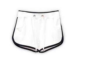 white yoga shorts womens