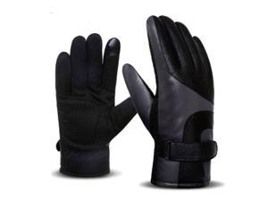 Stylish And Elegant Winter Warm Touch Screen Gloves For Men Grey