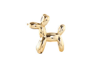 Balloon Dog Money Bank,Unique Ceramic Piggy Bank With High-Gloss Finish - Gold White Balloon Dog Money Bank,Unique Ceramic Piggy Bank With High-Gloss Finish - Gold White