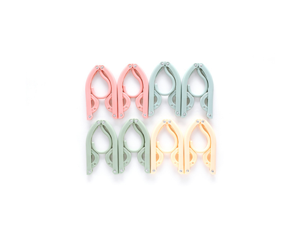 8Pcs Travel Folding Hanger Portable Mini Retractable Hanger Random Pink 8Pcs 8Pcs Travel Folding Hanger Portable Mini Retractable Hanger Random Pink 8Pcs