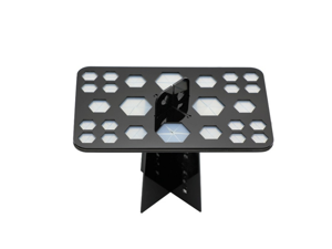 Removable Cosmetic Brush Receiving Frame For 26-Hole Air-Drying Frame Black Square Hole Removable Cosmetic Brush Receiving Frame For 26-Hole Air-Drying Frame Black Square Hole