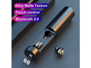 LED Display Noise Canceling Intelligent touch control earbuds 8D surround sound Metal Matte Process Wireless Bluetooth 5.0 Headset Sport Music Stereo Headphone with mic Free Charging Case Box LED Display Noise Canceling Intelligent touch control earbuds 8D surround sound Metal Matte Process Wireless Bluetooth 5.0 Headset Sport Music Stereo Headphone with mic Free Charging Case Box