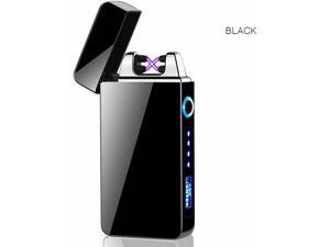 Dual Arc Electric USB Lighter Rechargeable Plasma Windproof Flameless Cigarette Dual Arc Electric USB Lighter Rechargeable Plasma Windproof Flameless Cigarette