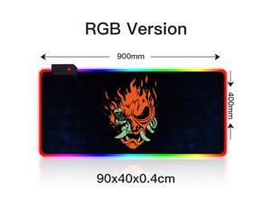 HISPETECH 900x400mm RGB Gaming Mousepad XL Large LED Lighting Mouse Pad Dragon Pattern Gaming Desk Pad Natural Rubber keyboard Mat HISPETECH 900x400mm RGB Gaming Mousepad XL Large LED Lighting Mouse Pad Dragon Pattern Gaming Desk Pad Natural Rubber keyboard Mat