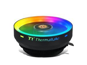 Tt (Thermaltake) Colorful RGB CPU fan CPU cooler With Silicone Grease compatible with AMD and Intle