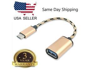 USB-C 3.1 Type C Male to USB 3.0 Adapter OTG Data Sync Charging Cable USB-C 3.1 Type C Male to USB 3.0 Adapter OTG Data Sync Charging Cable