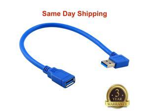 Cable Length: 0.3m, Color: Black Computer Cables 9-Pin USB 2.0 Male 1 to 4 Female Splitter PC Case Internal PCB Chipset Extender Cable