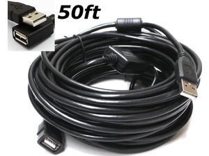 50FT USB 2.0 480Mbps Active Repeater M/F Extension Cable 50FT USB 2.0 480Mbps Active Repeater M/F Extension Cable